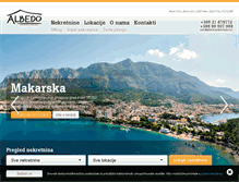 Tablet Screenshot of albedonekretnine.hr